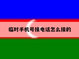 临时手机号接电话怎么接的