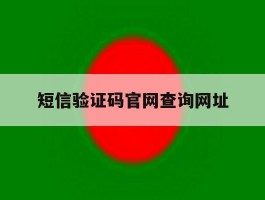 短信验证码官网查询网址