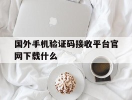 国外手机验证码接收平台官网下载什么