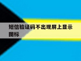 短信验证码不出现屏上显示图标
