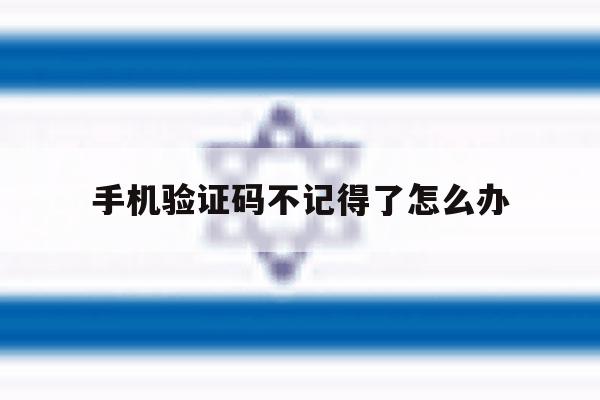 手机验证码不记得了怎么办 手机验证码不记得了怎么办