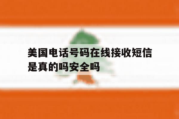 美国电话号码在线接收短信是真的吗安全吗的简单介绍 美国电话号码在线接收短信是真的吗安全吗的简单介绍