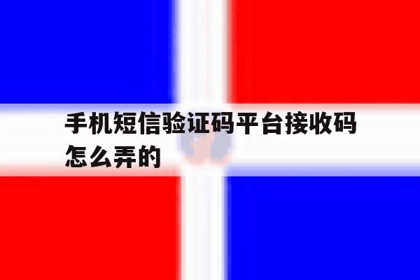 手机短信验证码平台接收码怎么弄的 手机短信验证码平台接收码怎么弄的