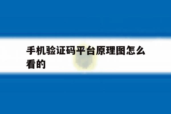手机验证码平台原理图怎么看的 手机验证码平台原理图怎么看的
