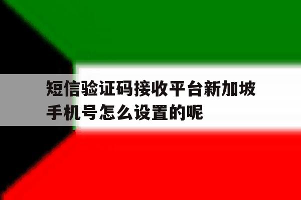 短信验证码接收平台新加坡手机号怎么设置的呢的简单介绍 短信验证码接收平台新加坡手机号怎么设置的呢的简单介绍