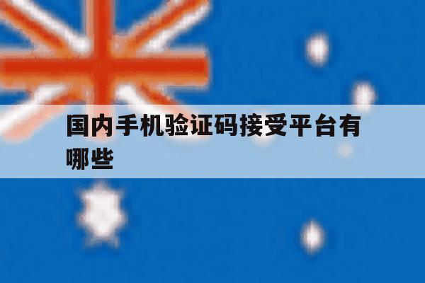 国内手机验证码接受平台有哪些 国内手机验证码接受平台有哪些