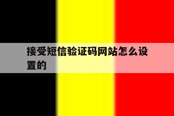 接受短信验证码网站怎么设置的 接受短信验证码网站怎么设置的