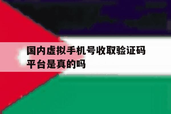 国内虚拟手机号收取验证码平台是真的吗 国内虚拟手机号收取验证码平台是真的吗
