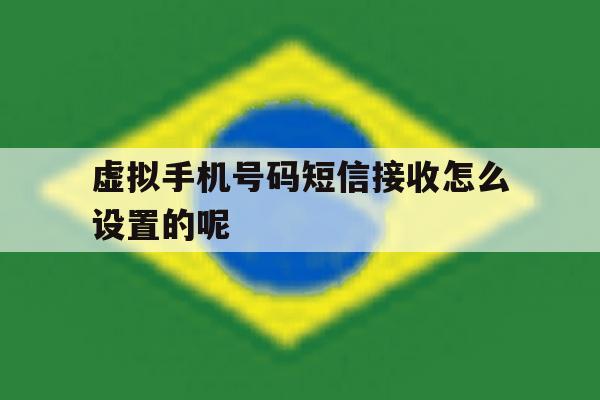 虚拟手机号码短信接收怎么设置的呢 虚拟手机号码短信接收怎么设置的呢