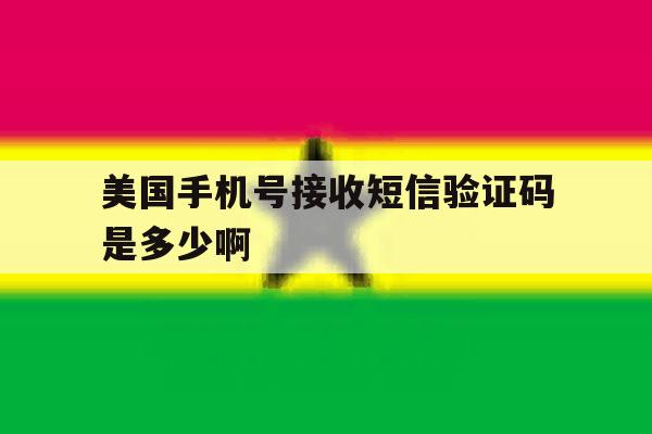 美国手机号接收短信验证码是多少啊 美国手机号接收短信验证码是多少啊