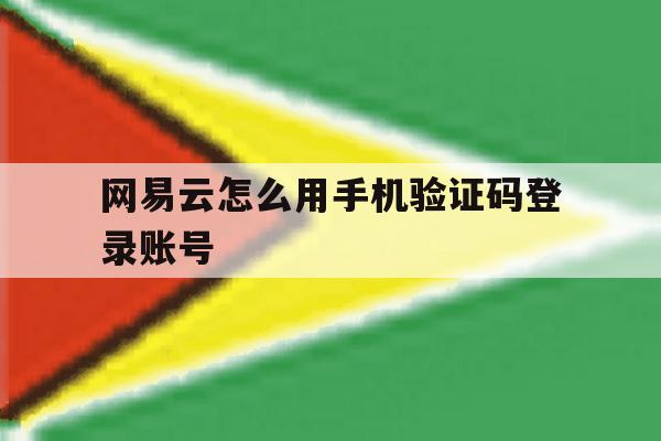 网易云怎么用手机验证码登录账号
