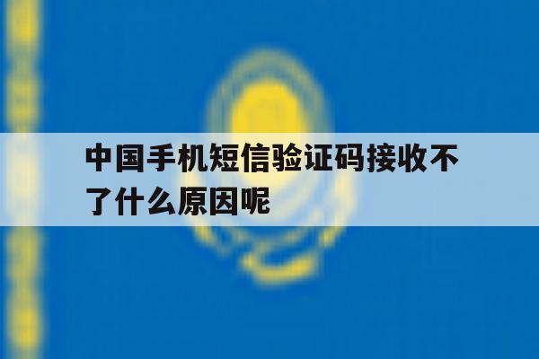 中国手机短信验证码接收不了什么原因呢 中国手机短信验证码接收不了什么原因呢