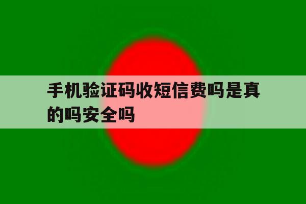 手机验证码收短信费吗是真的吗安全吗的简单介绍 手机验证码收短信费吗是真的吗安全吗的简单介绍