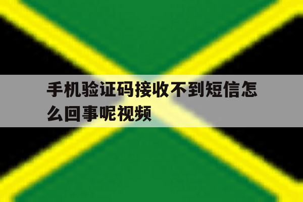 手机验证码接收不到短信怎么回事呢视频 手机验证码接收不到短信怎么回事呢视频