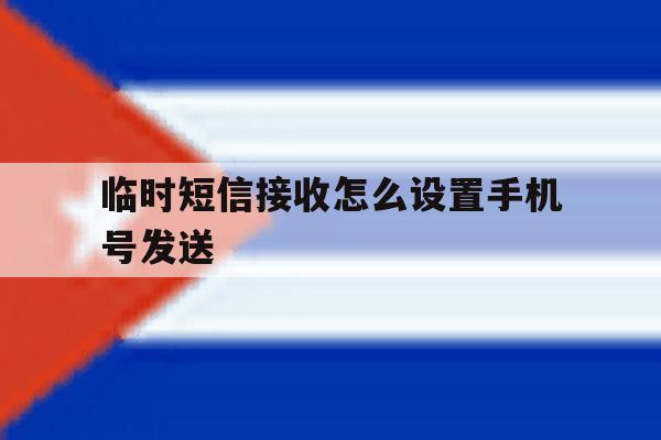 临时短信接收怎么设置手机号发送 临时短信接收怎么设置手机号发送
