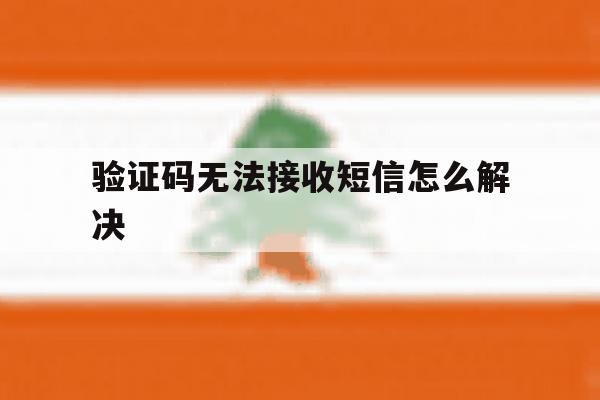 验证码无法接收短信怎么解决 验证码无法接收短信怎么解决
