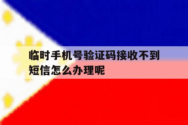 包含临时手机号验证码接收不到短信怎么办理呢的词条 包含临时手机号验证码接收不到短信怎么办理呢的词条
