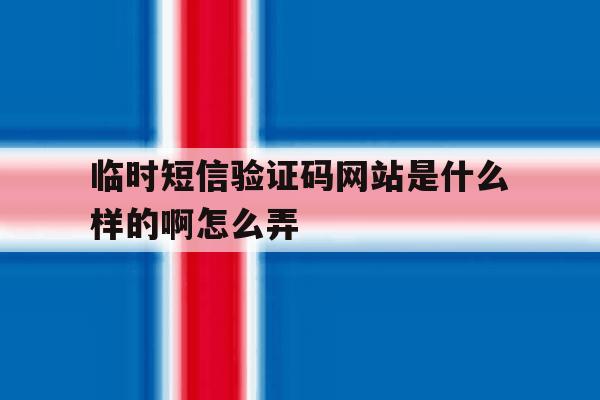 临时短信验证码网站是什么样的啊怎么弄 临时短信验证码网站是什么样的啊怎么弄