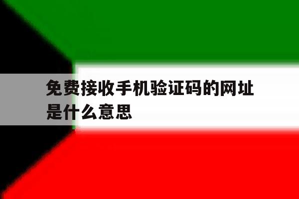 免费接收手机验证码的网址是什么意思 免费接收手机验证码的网址是什么意思